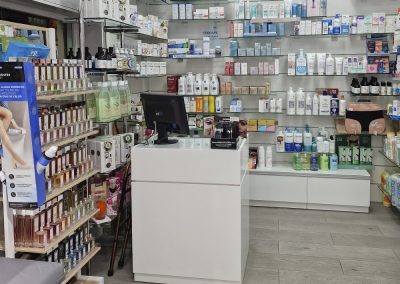 imagen mostrador interior farmacia